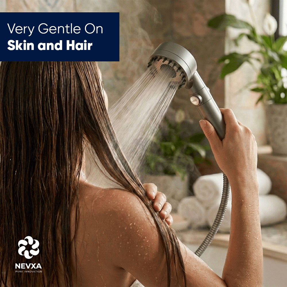 NEVXA PURE INNOVATION Multi-Stage Shower Filter - Hair & Skin Purifier