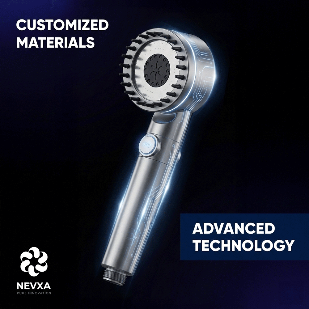 NEVXA PURE INNOVATION Multi-Stage Shower Filter - Hair & Skin Purifier