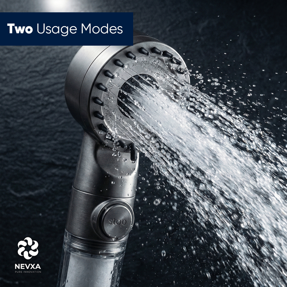 NEVXA PURE INNOVATION Multi-Stage Shower Filter - Hair & Skin Purifier